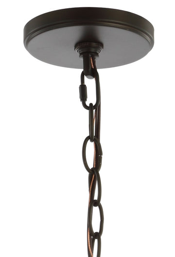 Ira 6.25" Adjustable Drop Metal LED Pendant - JONATHAN Y